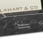 Wesleyan University Marble Business Card Holder Shot #2