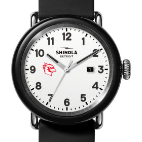 Wesleyan University Shinola Watch, The Detrola 43mm White Dial at M.LaHart &amp; Co. Shot #1