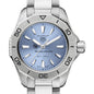 Wesleyan Women's TAG Heuer Steel Aquaracer with Blue Sunray Dial Shot #1