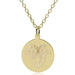 West Point 18K Gold Pendant & Chain