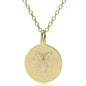 West Point 18K Gold Pendant & Chain Shot #1
