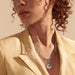West Point Amulet Necklace by John Hardy with Classic Chain and Three Connectors