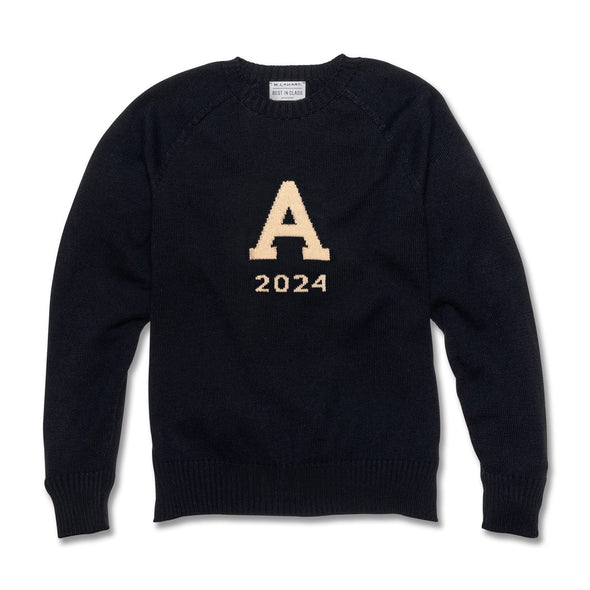 2024 West Point Class Year Black and Khaki Sweater Shot #3