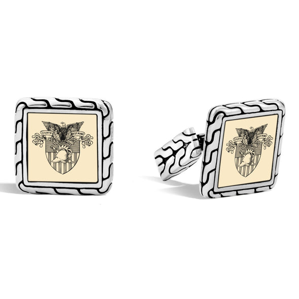 West Point Cufflinks by John Hardy with 18K Gold Shot #2