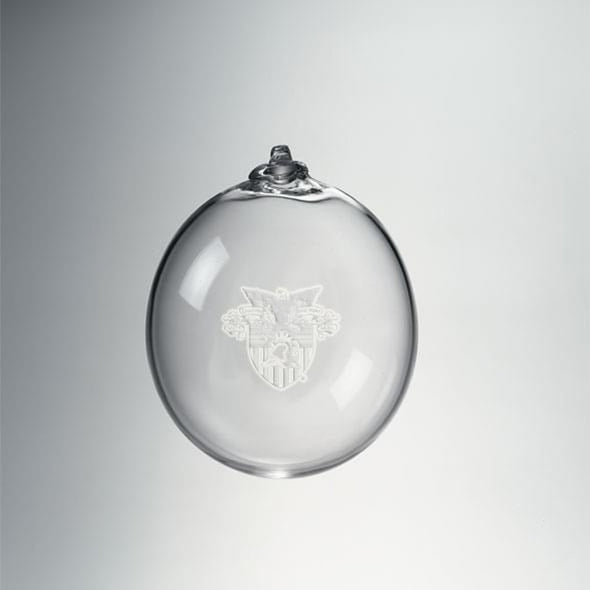 West Point Glass Ornament by Simon Pearce Shot #2