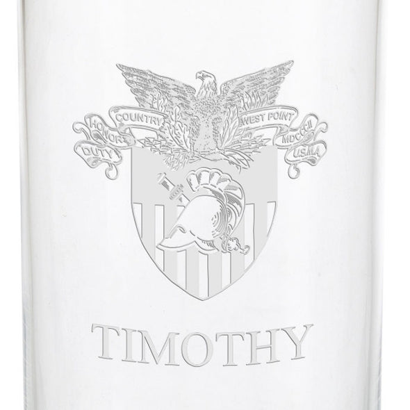 West Point Iced Beverage Glasses - Set of 4 Shot #3