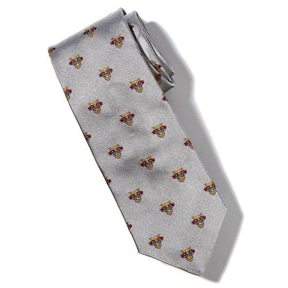 West Point Insignia Tie in Gray Shot #2