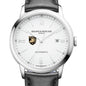 West Point Men's Baume et Mercier 42mm Classima Automatic Watch with White Dial & Black Leather Strap Shot #1