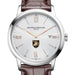 West Point Men's Baume et Mercier 42mm Classima Watch with Silver Dial & Brown Leather Strap