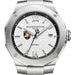 West Point Men's Baume et Mercier 42mm Riviera Watch with White Dial & Bracelet