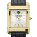 West Point Men's Gold Watch with 2-Tone Dial & Leather Strap at M.LaHart & Co.