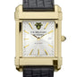 West Point Men's Gold Watch with 2-Tone Dial & Leather Strap at M.LaHart & Co. Shot #1