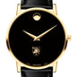West Point Men's Movado Gold Museum Classic Leather Shot #1