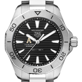 West Point Men&#39;s TAG Heuer Steel Aquaracer with Black Dial Shot #1