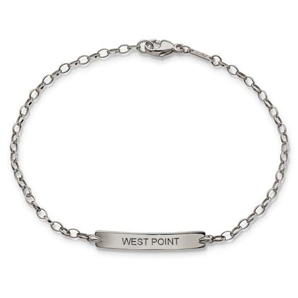West Point Monica Rich Kosann Petite Poesy Bracelet in Silver Shot #1