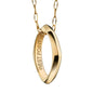 West Point Monica Rich Kosann Poesy Ring Necklace in Gold Shot #1