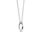 West Point Monica Rich Kosann Poesy Ring Necklace in Silver Shot #1