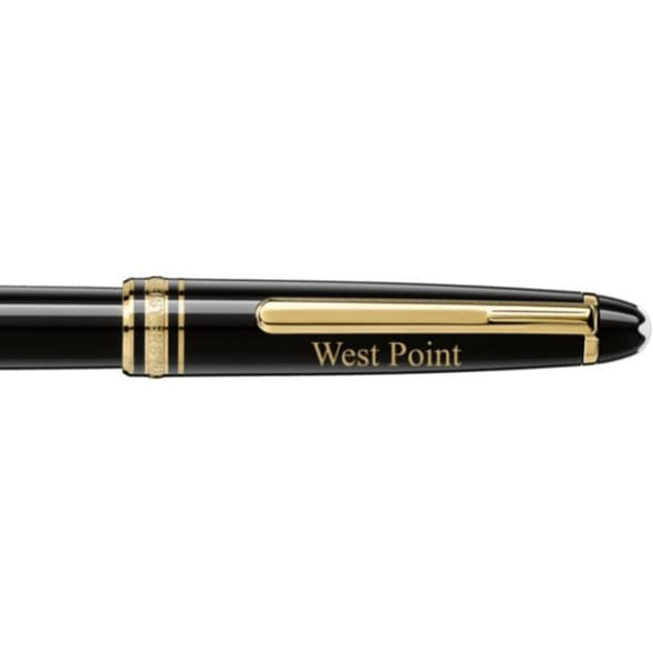 West Point Montblanc Meisterstück Classique Rollerball Pen in Gold Shot #2