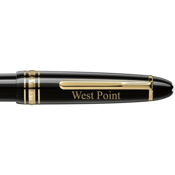West Point Montblanc Meisterstück LeGrand Ballpoint Pen in Gold Shot #2