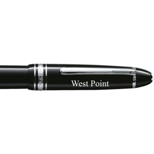 West Point Montblanc Meisterstück LeGrand Rollerball Pen in Platinum Shot #2
