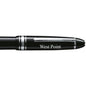 West Point Montblanc Meisterstück LeGrand Rollerball Pen in Platinum Shot #2