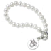 West Point Pearl Bracelet with Sterling Silver Charm
