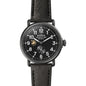 West Point Shinola Watch, The Runwell 41mm Black Dial Shot #2