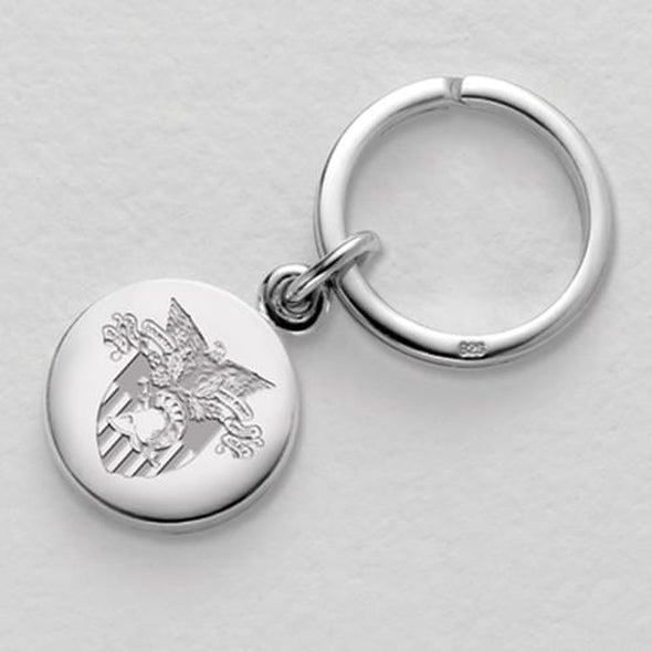 West Point Sterling Silver Insignia Key Ring Shot #1