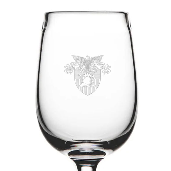 West Point White Wine Glasses by Simon Pearce Shot #2