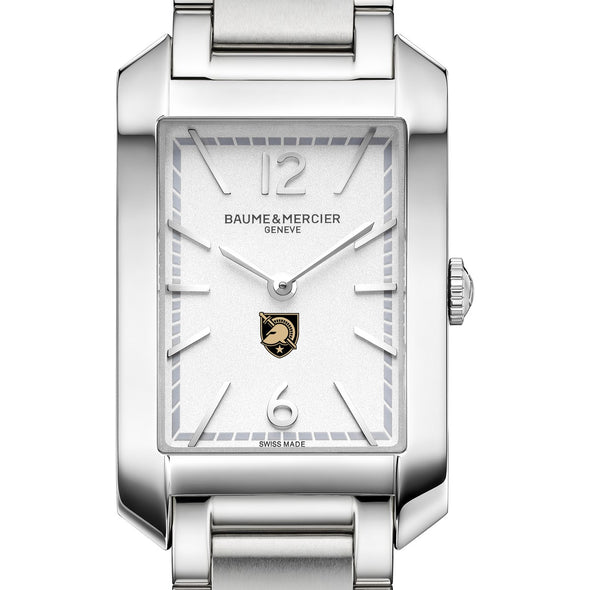 West Point Women's Baume et Mercier 35X22mm Hampton Watch with Silver Dial & Bracelet Shot #1