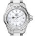 West Point Women's TAG Heuer Steel Aquaracer with Diamond Dial & Bezel