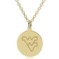West Virginia 14K Gold Pendant & Chain Shot #1