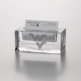 West Virginia Glass Business Cardholder by Simon Pearce Shot #1