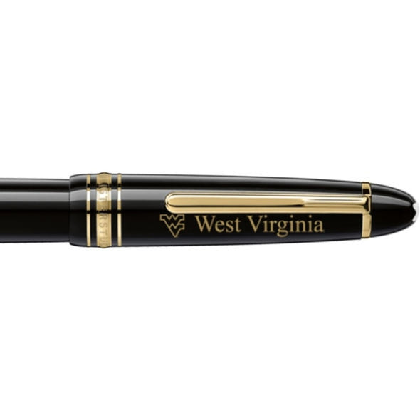West Virginia Montblanc Meisterstück LeGrand Rollerball Pen in Gold Shot #2