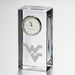 West Virginia Tall Glass Desk Clock by Simon Pearce