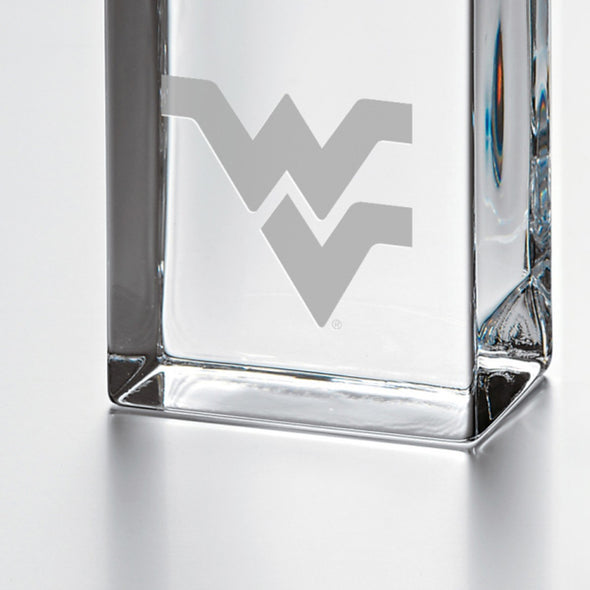 West Virginia Tall Glass Desk Clock by Simon Pearce Shot #2