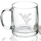 West Virginia University 13 oz Glass Coffee Mug Shot #2