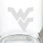 West Virginia University 13 oz Glass Coffee Mug Shot #3