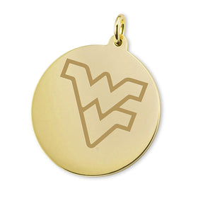 West Virginia University 18K Gold Charm Shot #1