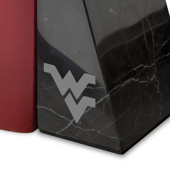 West Virginia University Marble Bookends by M.LaHart Shot #2