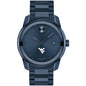 West Virginia University Men's Movado BOLD Blue Ion with Date Window Shot #2