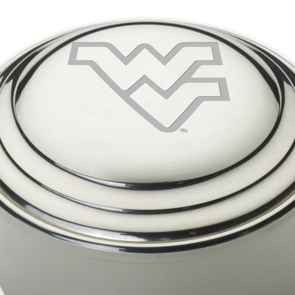 West Virginia University Pewter Keepsake Box Shot #2