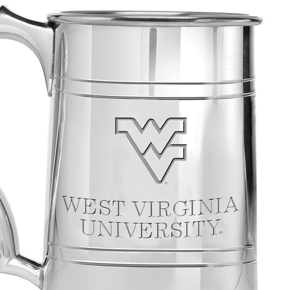 West Virginia University Pewter Stein Shot #2