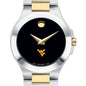 West Virginia Women's Movado Collection Two-Tone Watch with Black Dial Shot #1