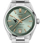 West Virginia Women's TAG Heuer Steel Carrera Automatic with Green Dial Shot #1