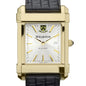 Wharton Men's Gold Watch with 2-Tone Dial & Leather Strap at M.LaHart & Co. Shot #1