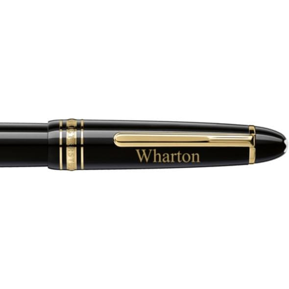 Wharton Montblanc Meisterstück LeGrand Rollerball Pen in Gold Shot #2