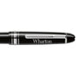 Wharton Montblanc Meisterstück Midsize Platinum-Coated Ballpoint Pen Shot #2