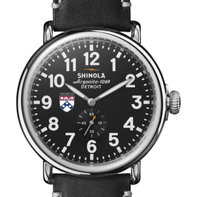 Wharton Shinola Watch, The Runwell 47 mm Black Dial Shot #1
