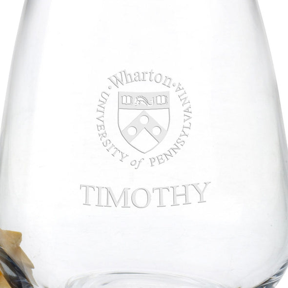 Wharton Stemless Wine Glasses - Set of 2 Shot #3